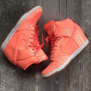 Nike iD wedge sneakers